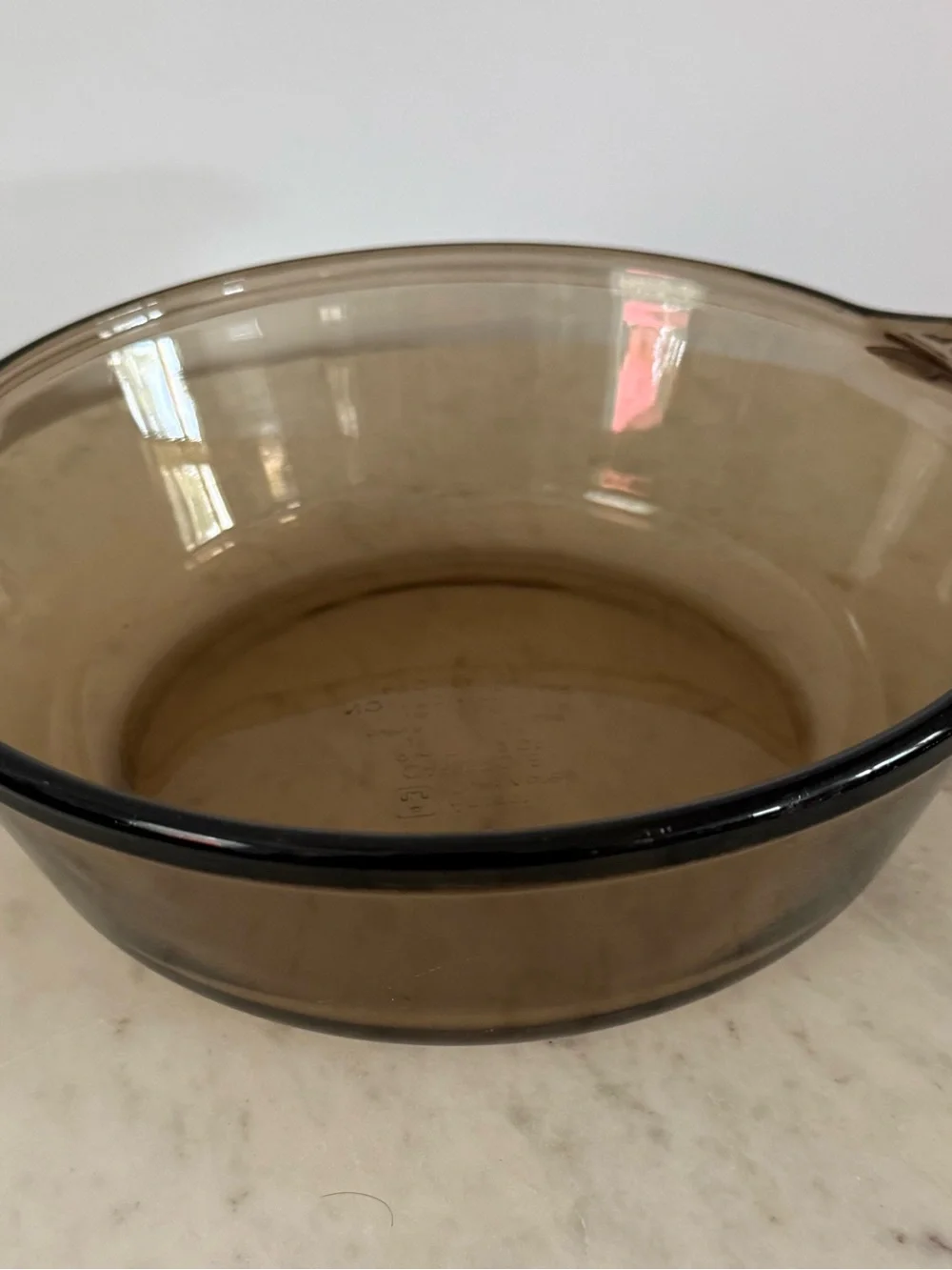 (3) ANCHOR HOCKING Fire-King Amber Brown Glass Dishes Casserole, Brownie, Bowl